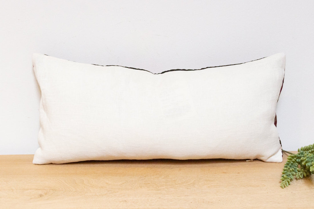 Lodhi Antique Lakai Tribe Linen Pillow