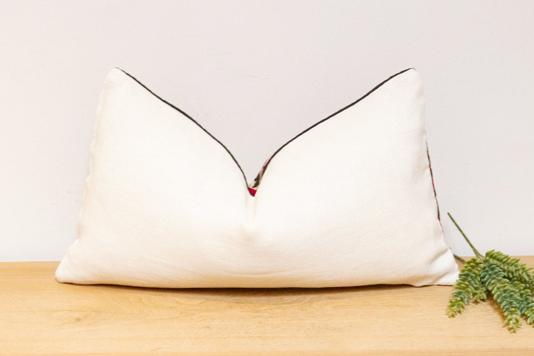 Zemar Antique Uzbek Suzani Linen Pillow