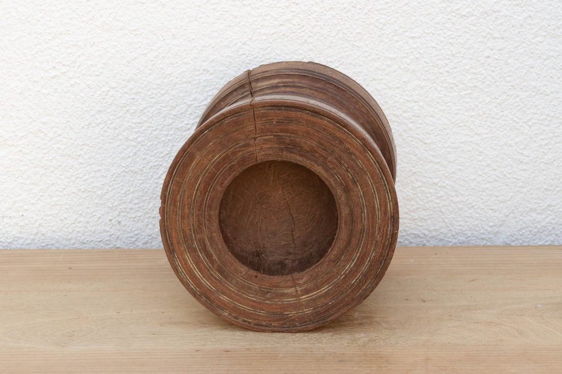 Antique Kitchen Teak Grinder