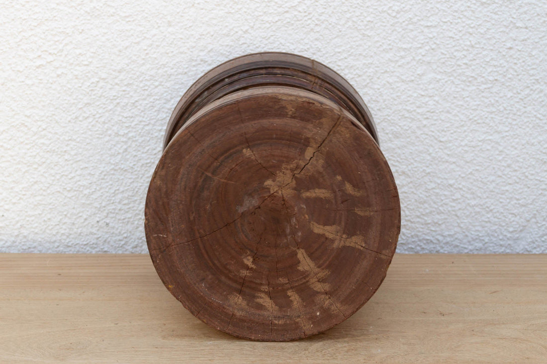 Antique Kitchen Teak Grinder