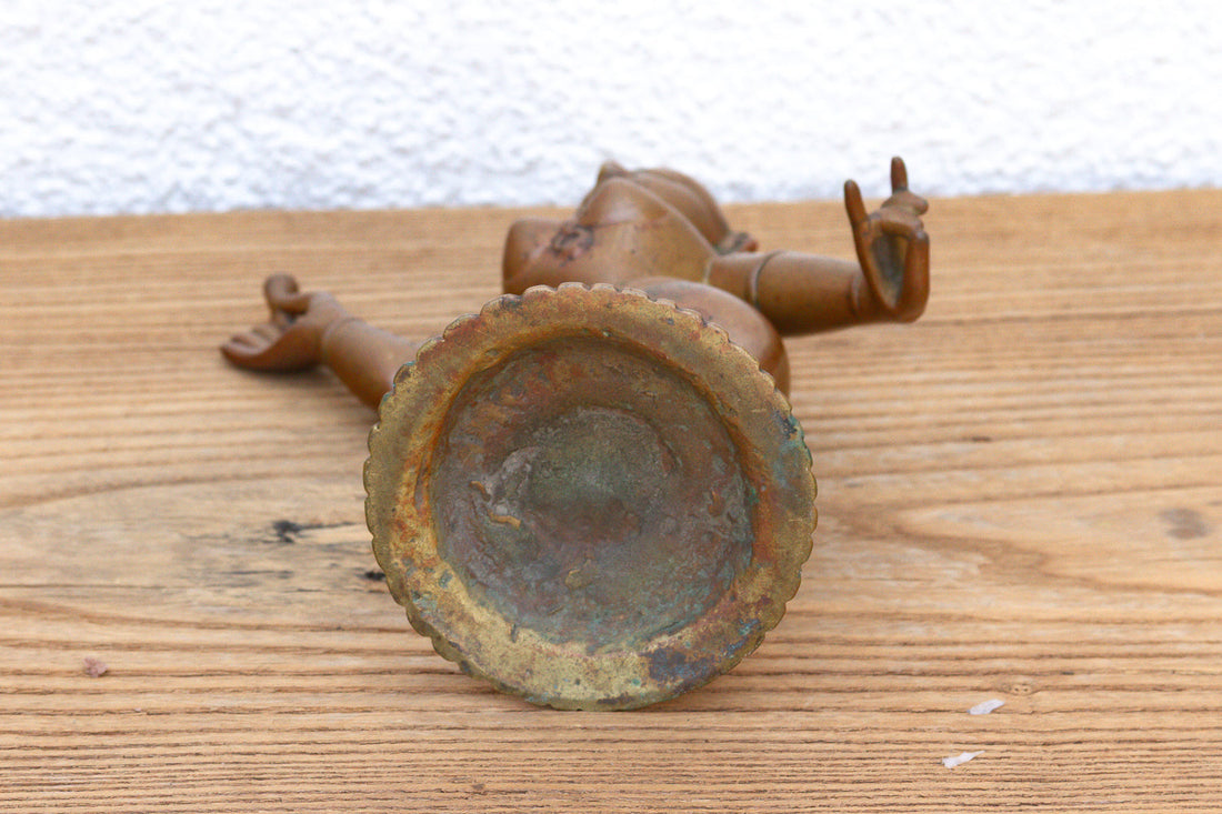 Antique Indian Bronze Devadhashi Icon