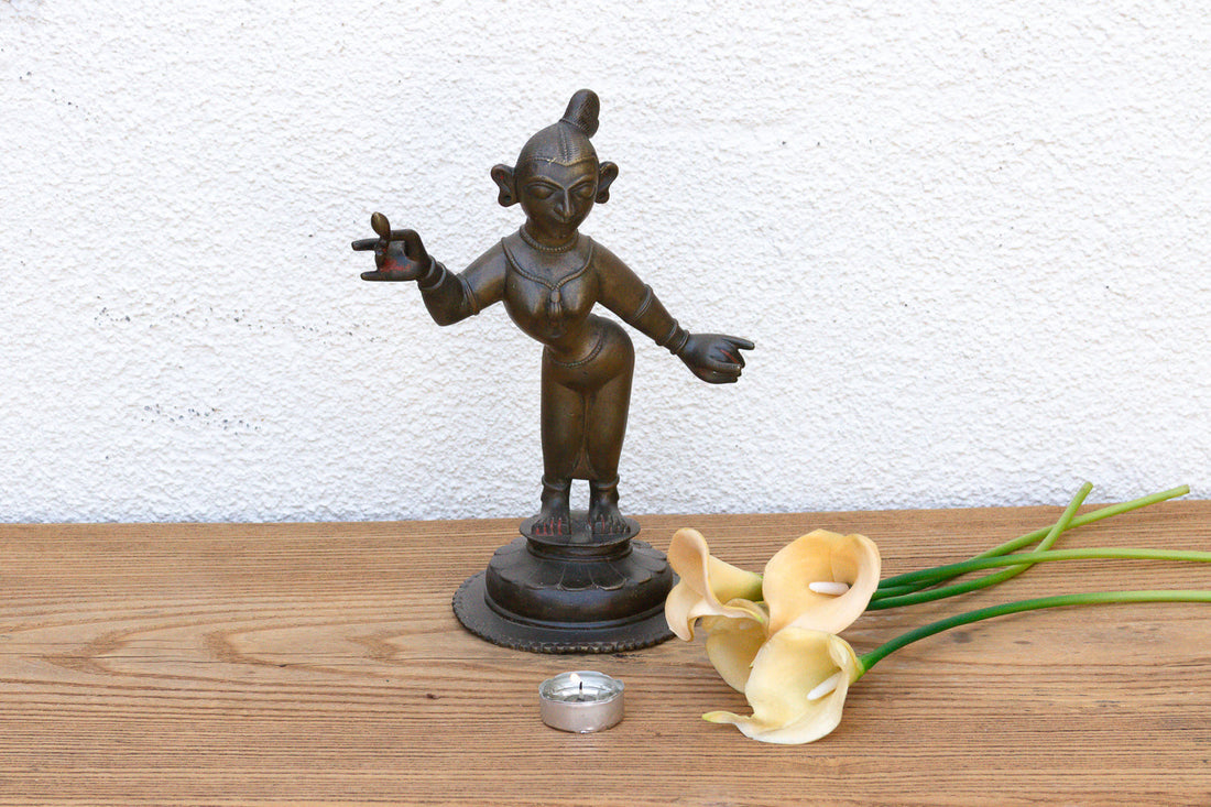 Antique Oil Rubbed Bronze Celestial Aspara