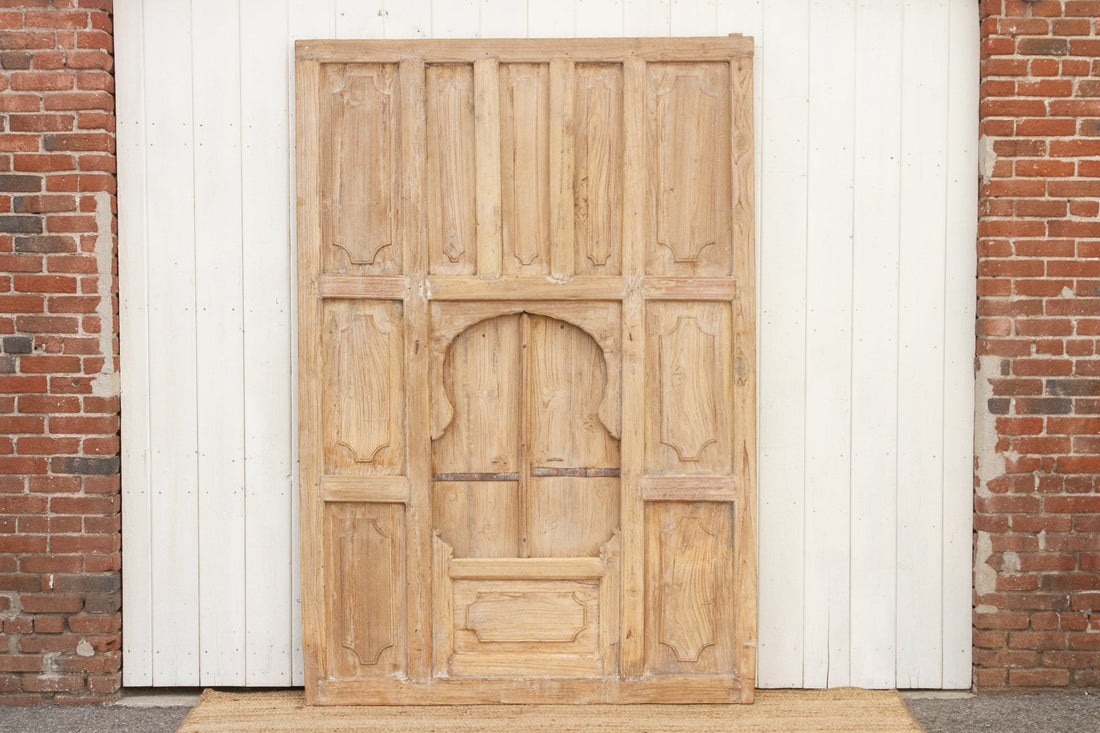 Large 19th Century Indian Teak Gate