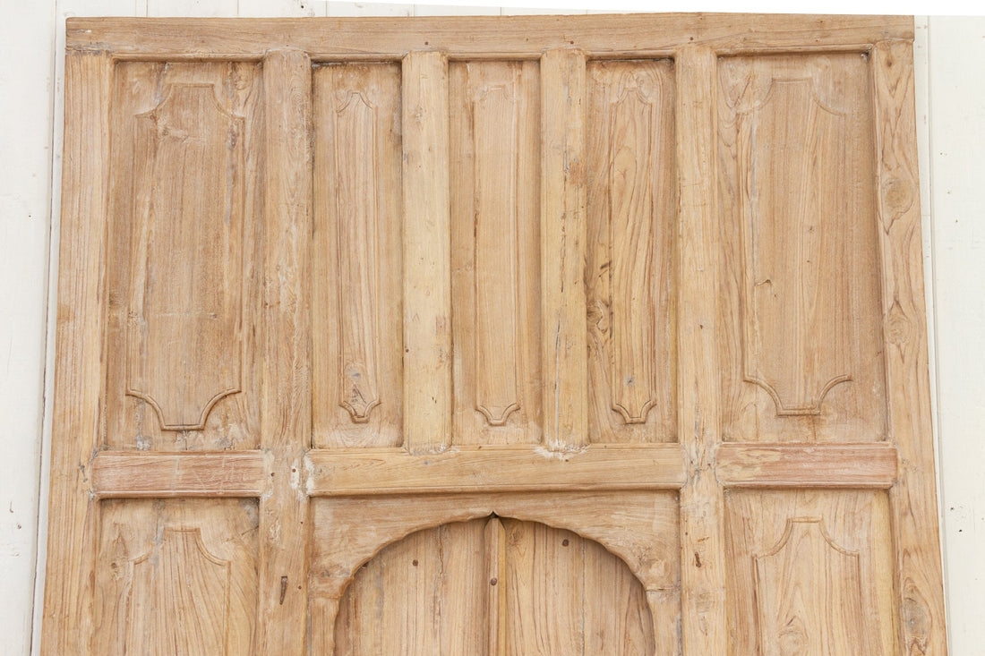 Large 19th Century Indian Teak Gate