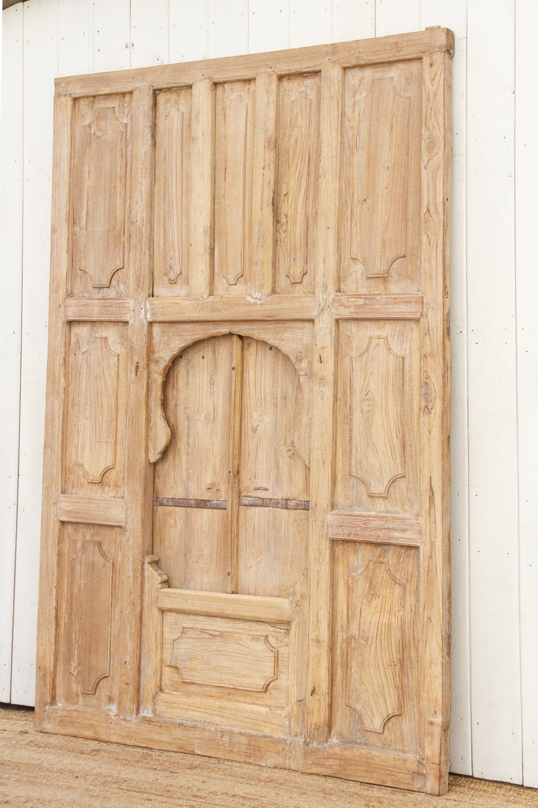 Large 19th Century Indian Teak Gate
