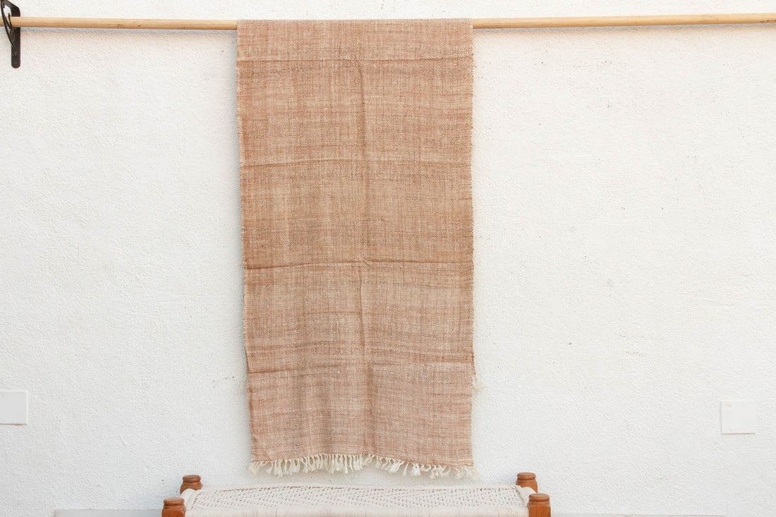 Organic Peace Silk Throw, Assam Sand Dune