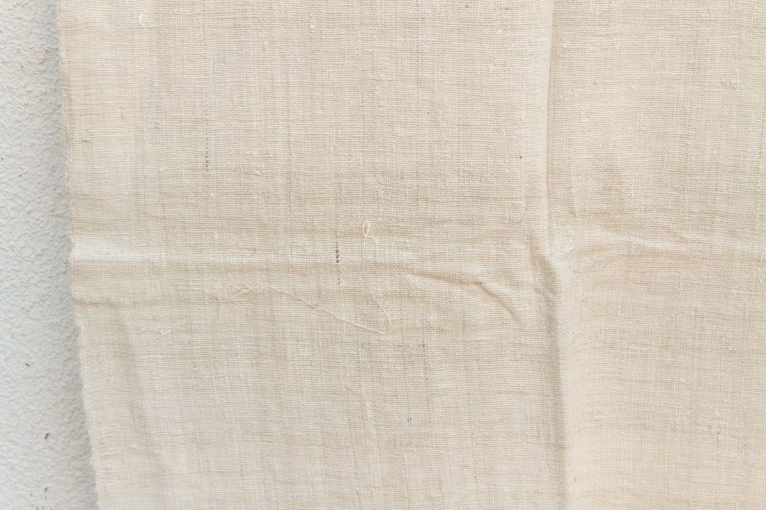 Organic Peace Silk Throw, Raw Undyed Natural