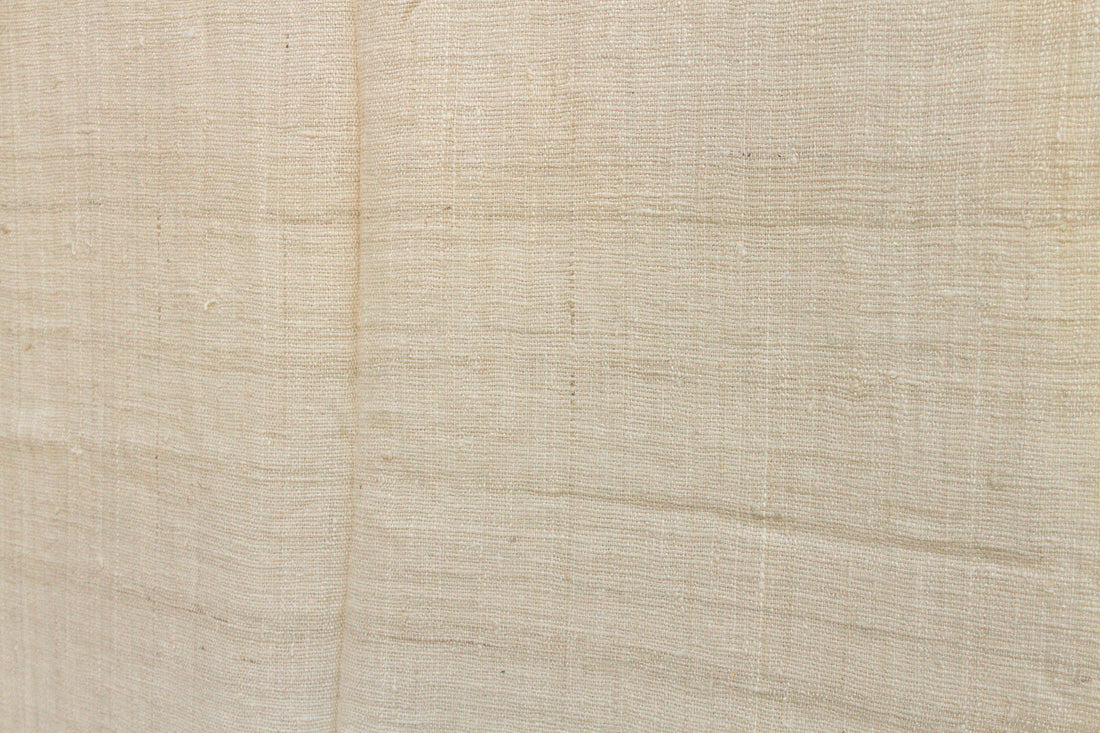 Organic Peace Silk Throw, Raw Undyed Natural