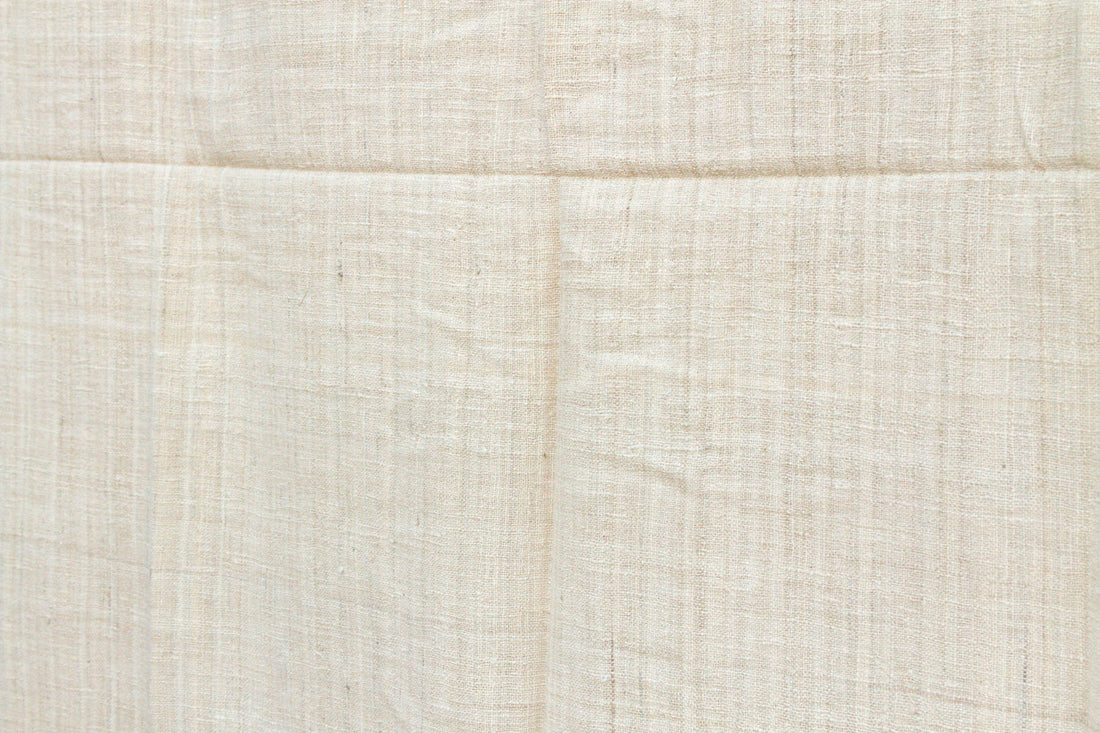 Organic Peace Silk Throw, Wheat Field Stripes