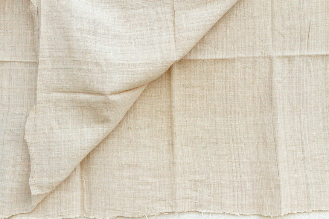 Organic Peace Silk Throw, Wheat Field Stripes