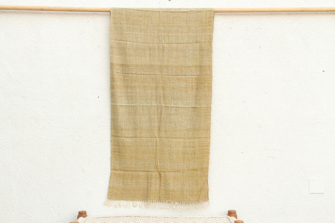 Organic Peace Silk Throw, Woven Earth (Trade)
