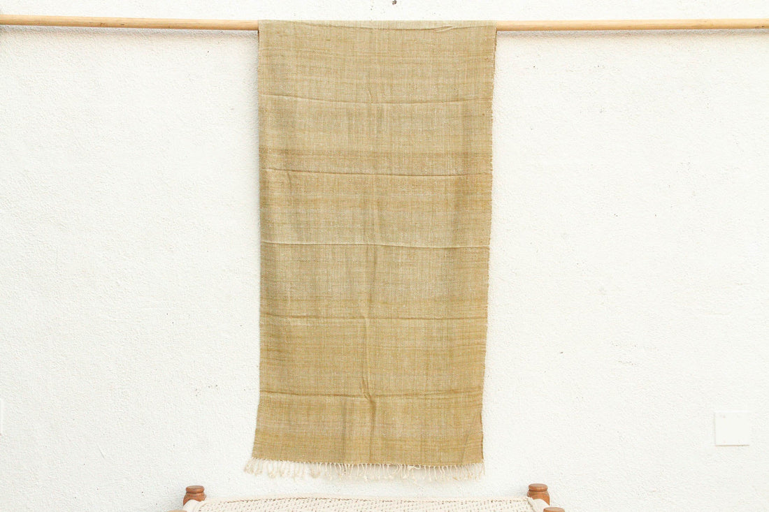 Organic Peace Silk Throw, Woven Earth (Trade)