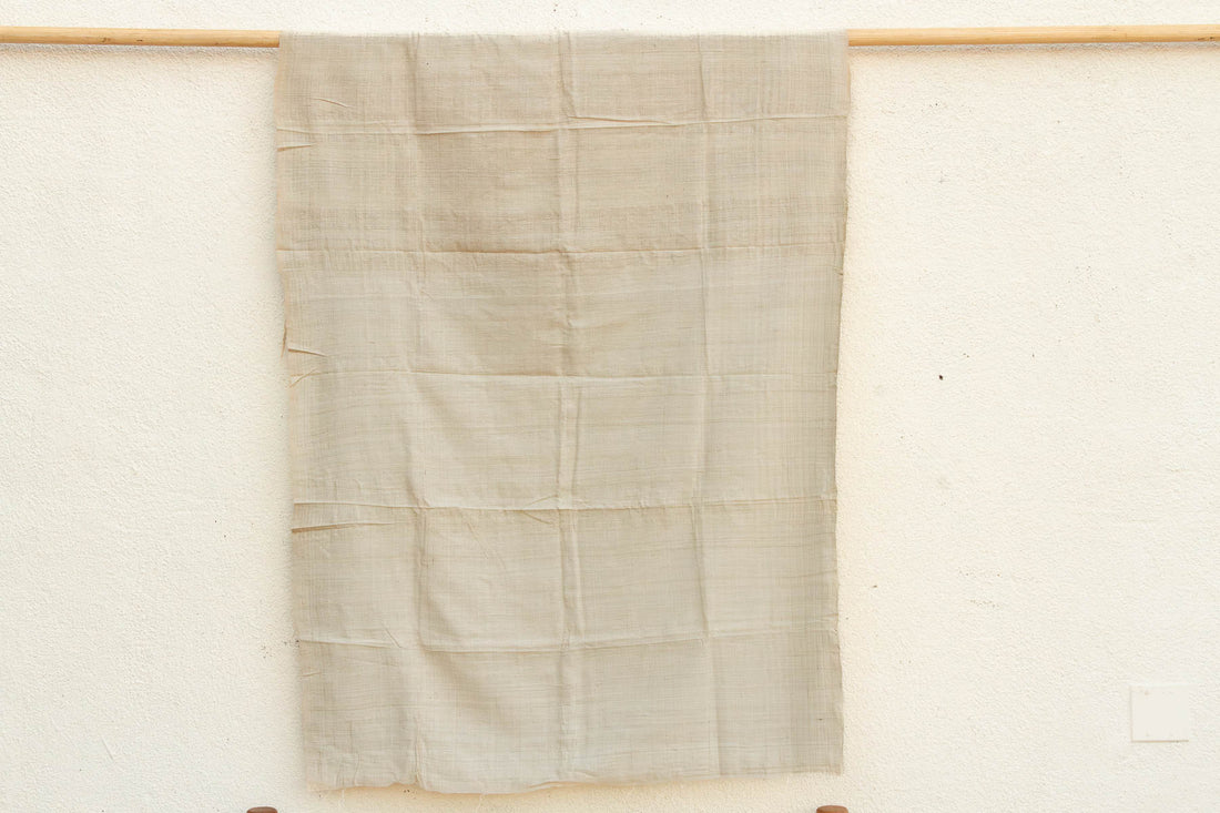 Organic Peace Silk Throw, Pale Birch