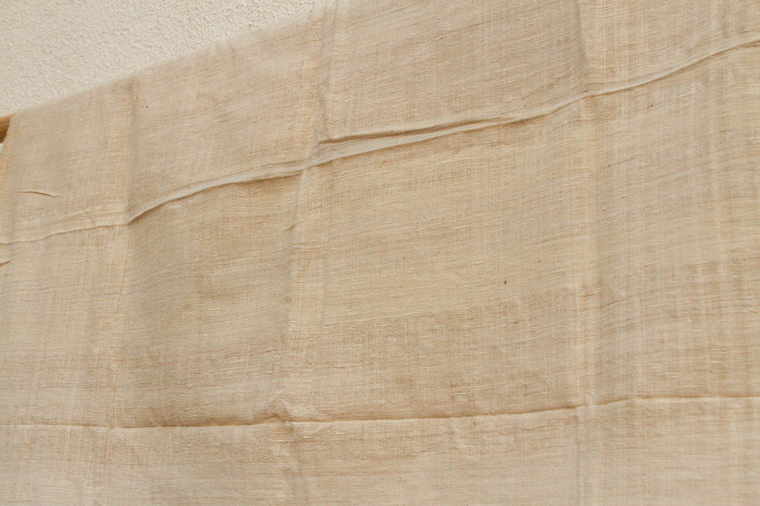 Organic Peace Silk Throw, Pale Birch