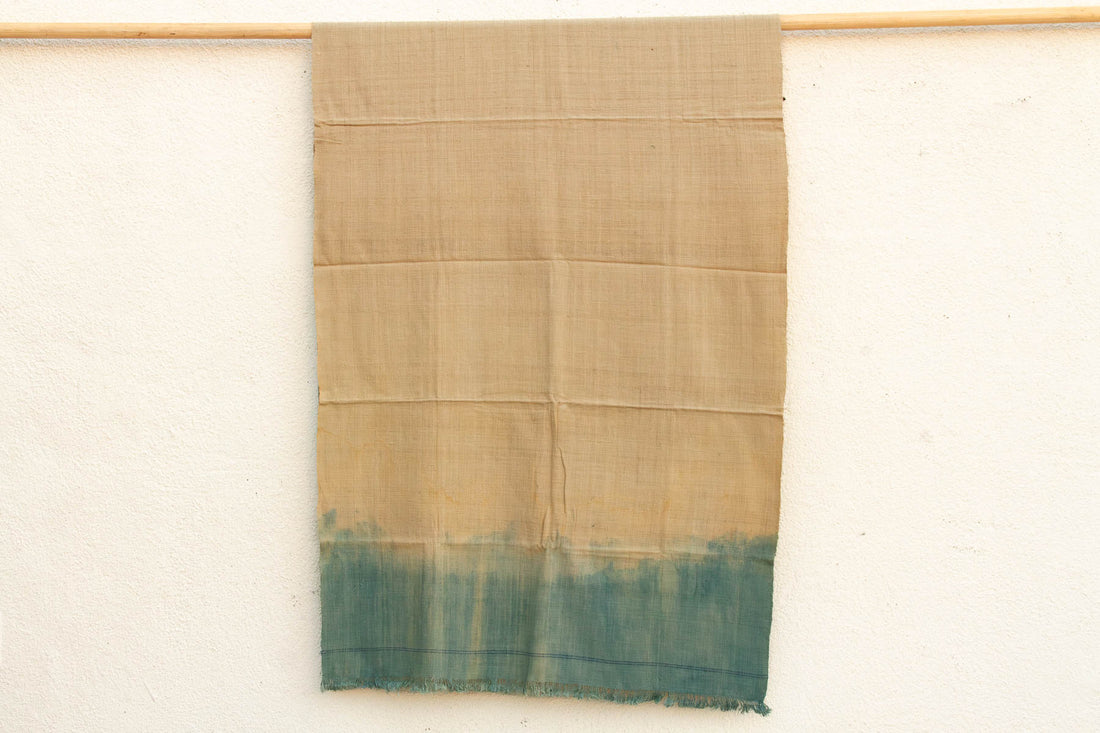 Organic Peace Silk Throw, Monsoon Sky