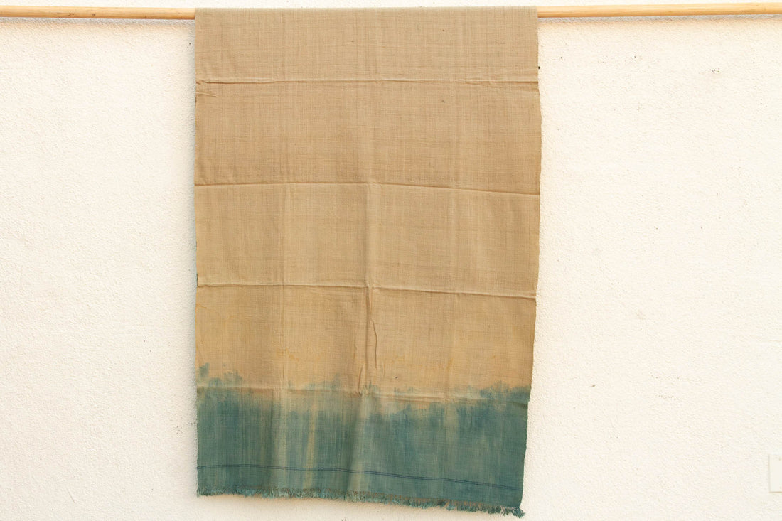 Organic Peace Silk Throw, Monsoon Sky