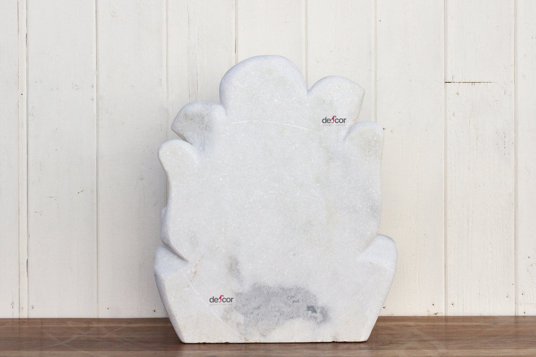 Tall Handcarved Modern Marble Ganesha