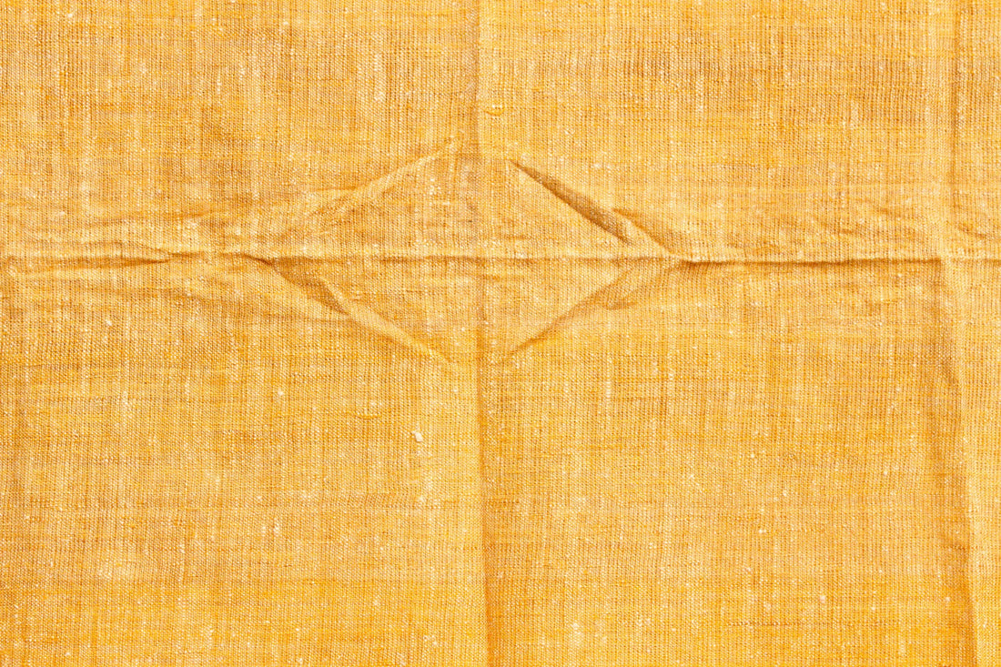 Organic Peace Silk Throw, Yellow Sunshine