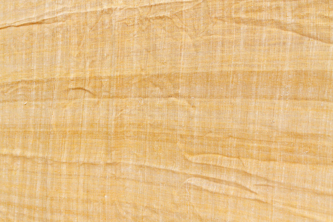 Organic Peace Silk Throw, Summer Yellow