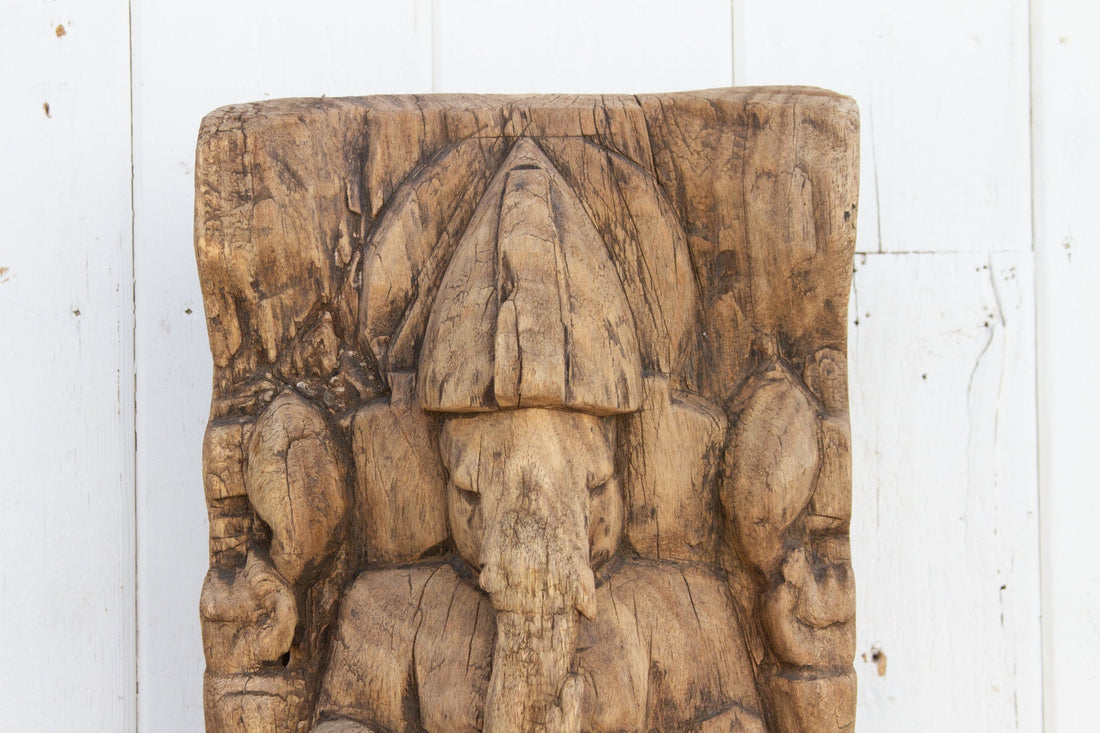 Antique Nepalese Carved Ganesha