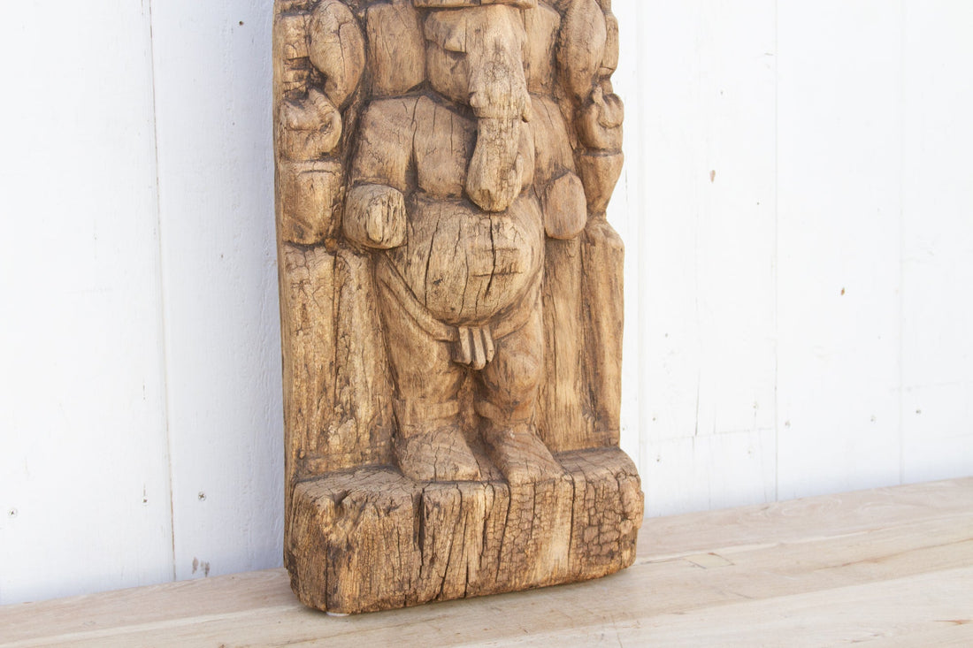 Antique Nepalese Carved Ganesha