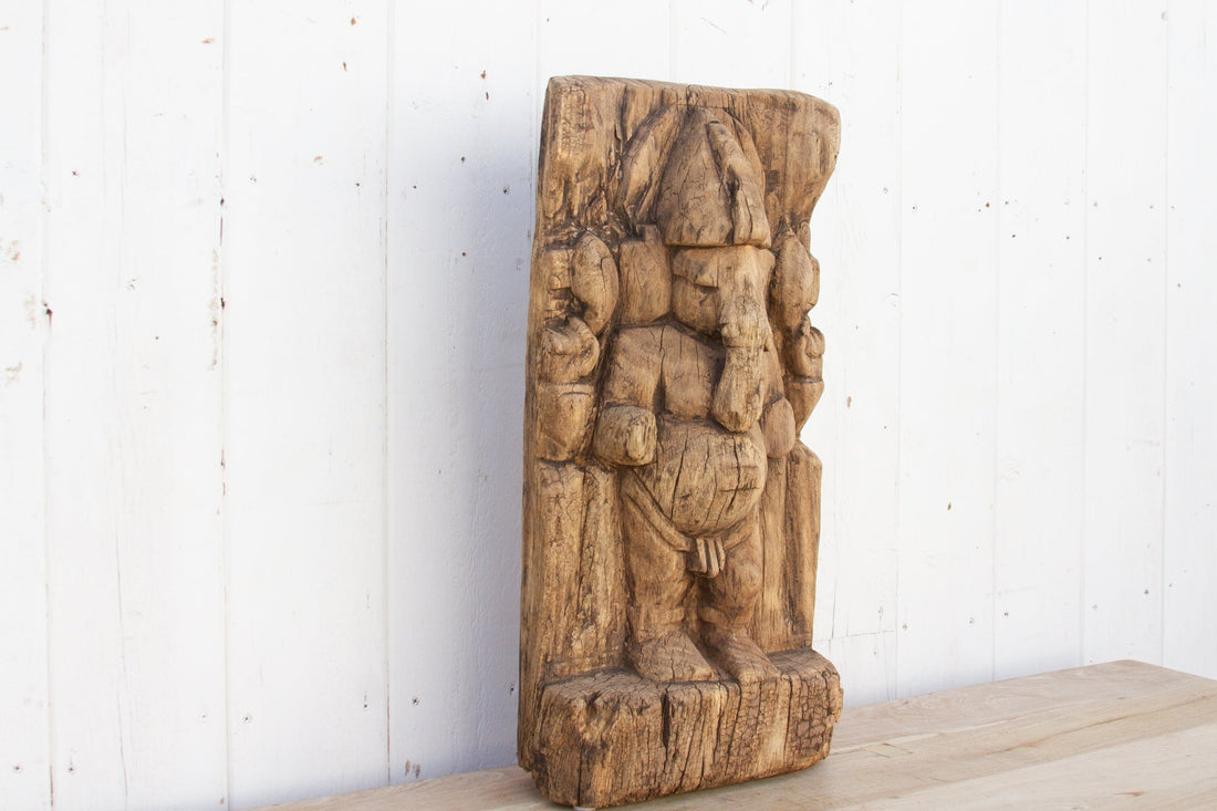 Antique Nepalese Carved Ganesha