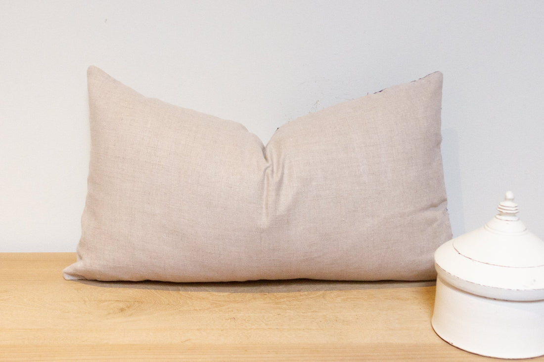 Amaara Antique Tapestry Linen Pillow