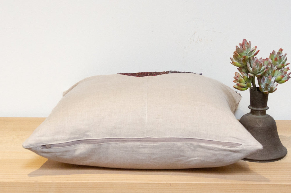 Rohira Antique Tapestry Linen Pillow
