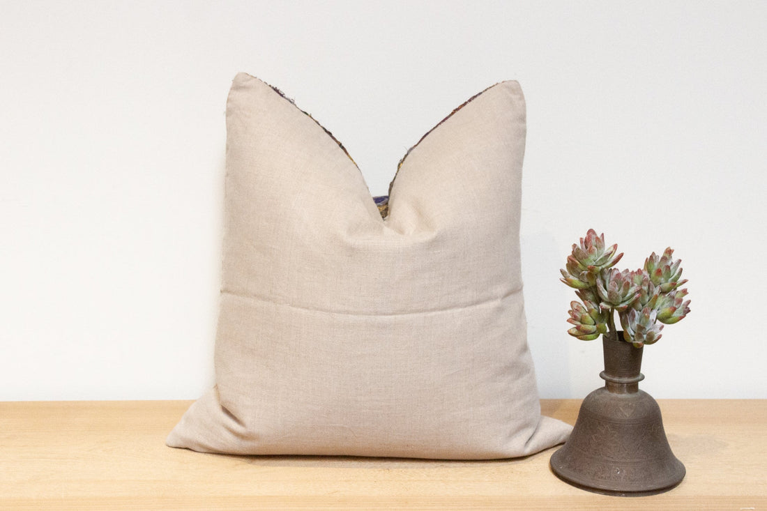Ayana Antique Tapestry Linen Pillow