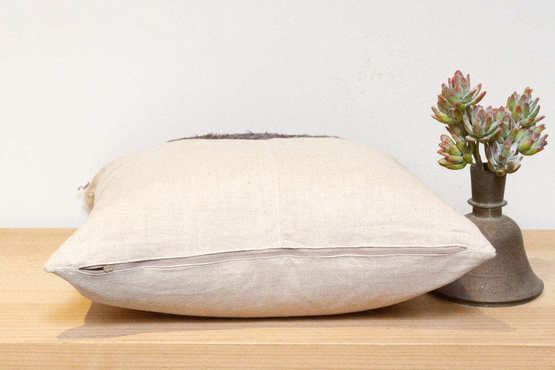 Kashni Antique Tapestry Linen Pillow