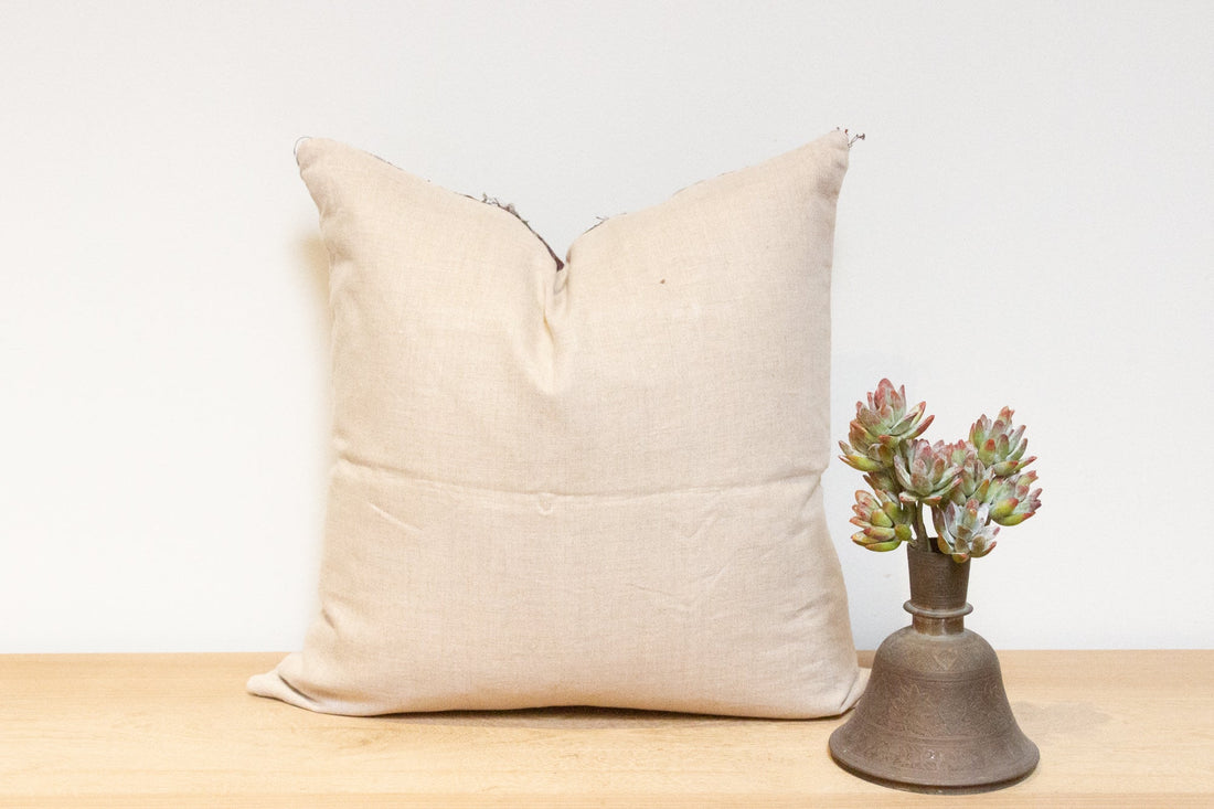 Kashni Antique Tapestry Linen Pillow