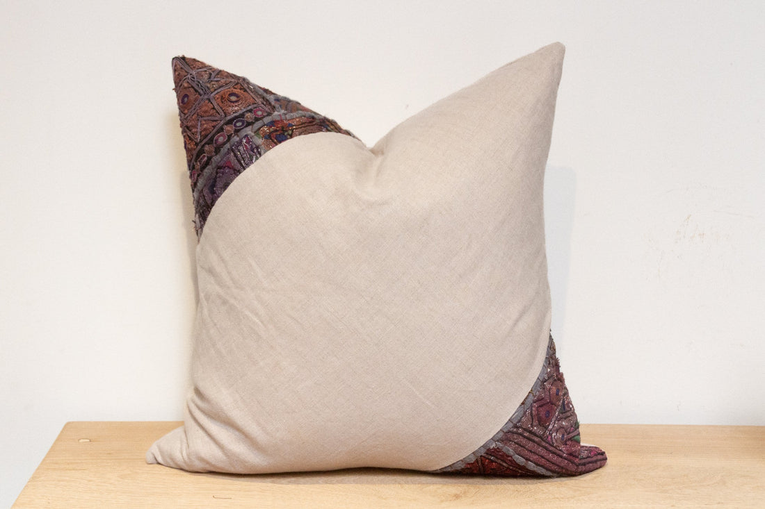 Arcej Antique Tapestry Linen Pillow