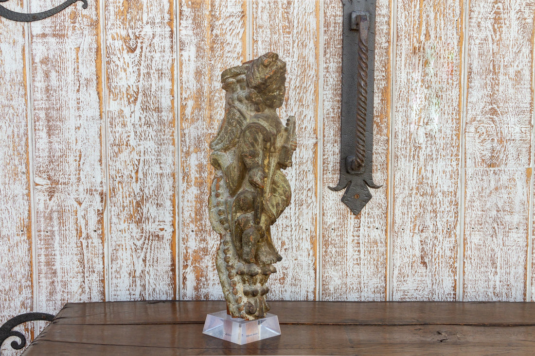 18th Century Indian Krishna Corbel