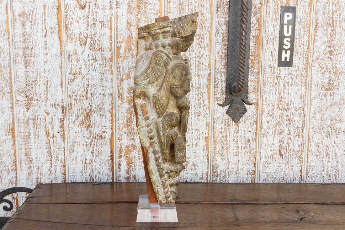 18th Century Indian Krishna Corbel