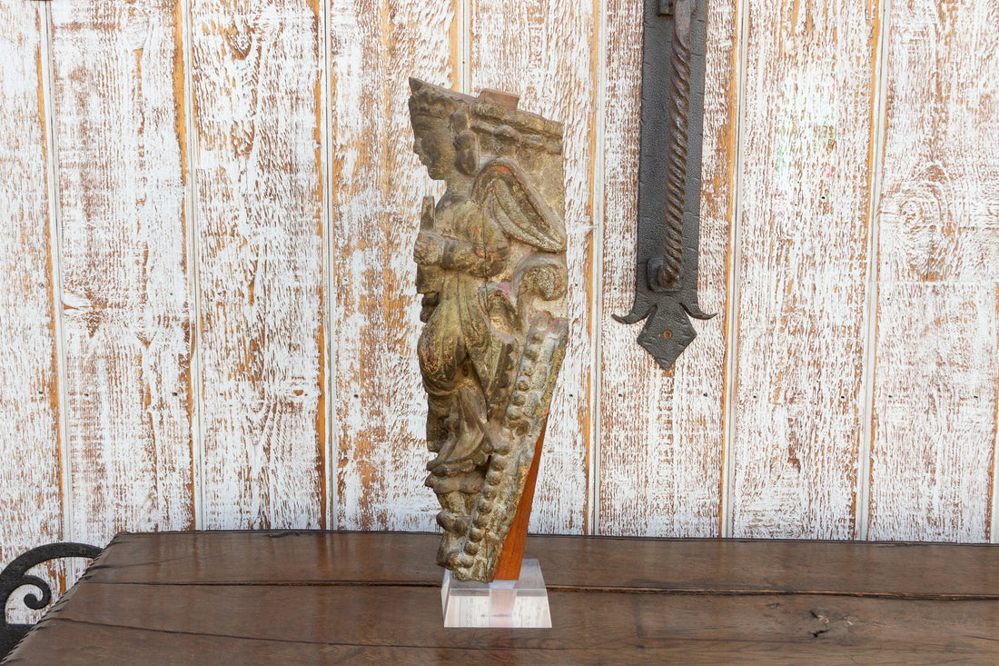 18th Century Indian Krishna Corbel