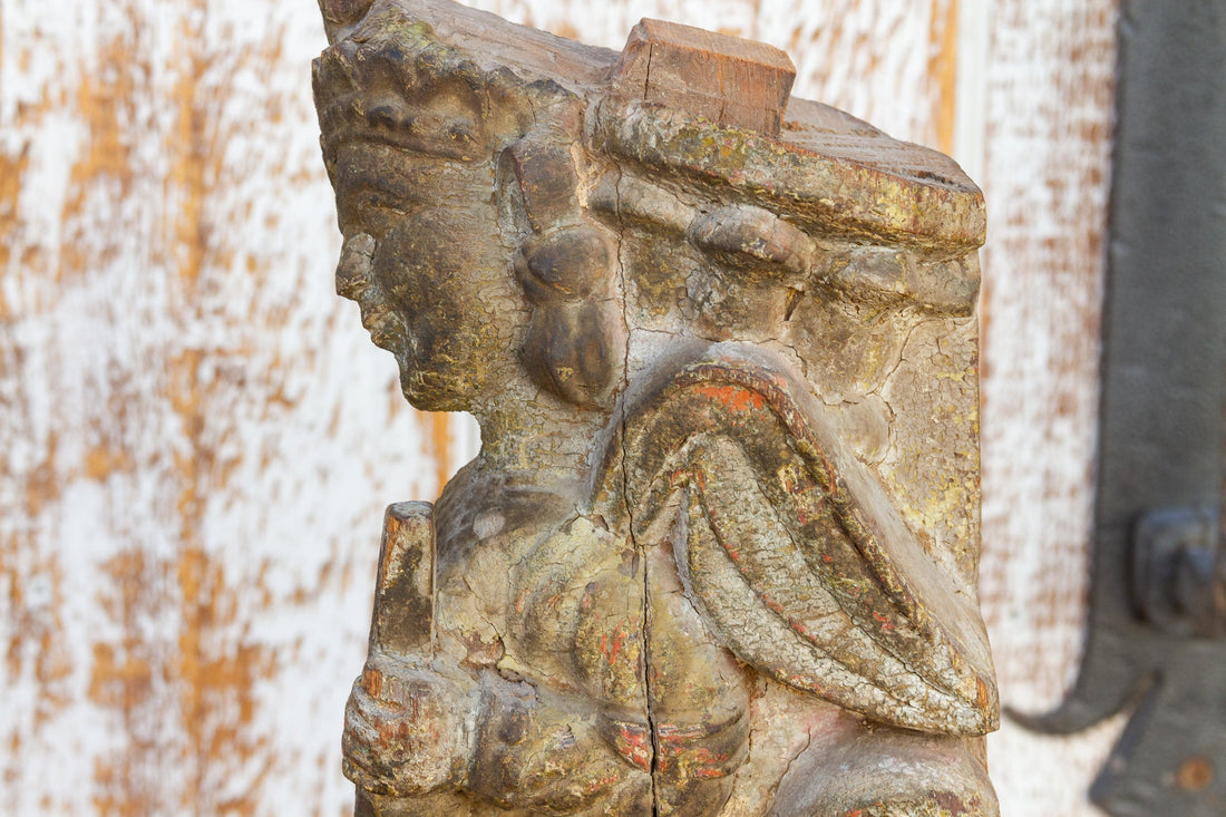 18th Century Indian Krishna Corbel