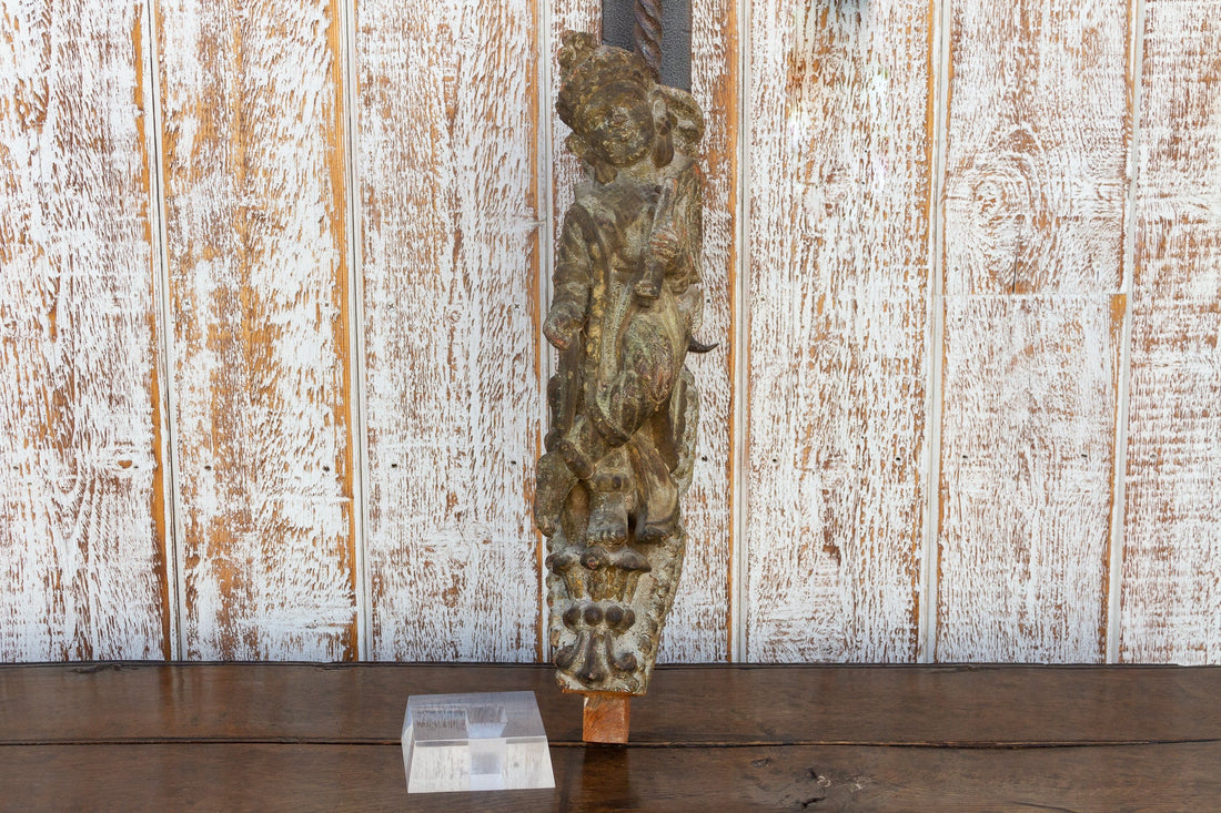 18th Century Indian Krishna Corbel