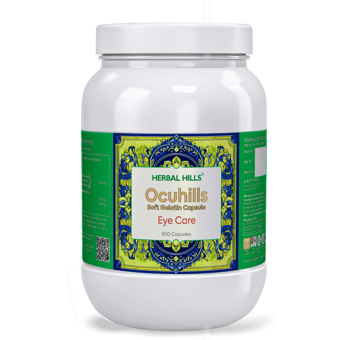 Herbal Hills Ayurveda Ocuhills Capsules