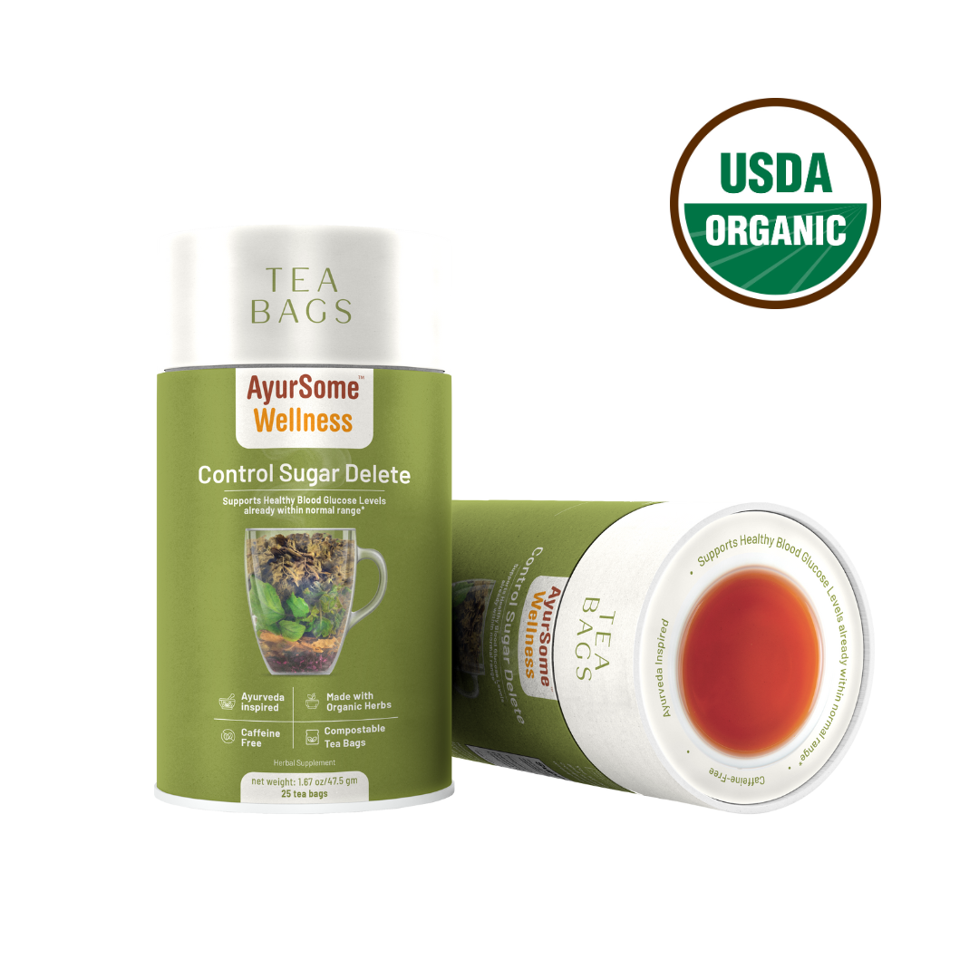 Control Sugar Delete | Organic Gymnema Tea Blend