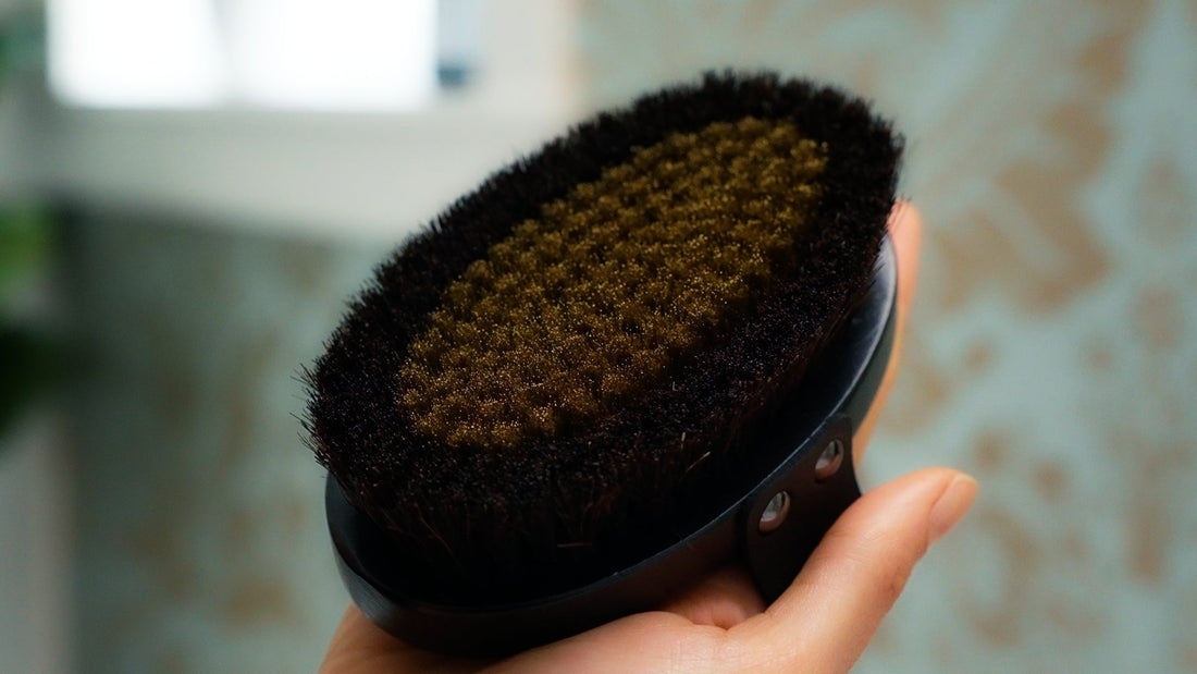 Copper Body Brush