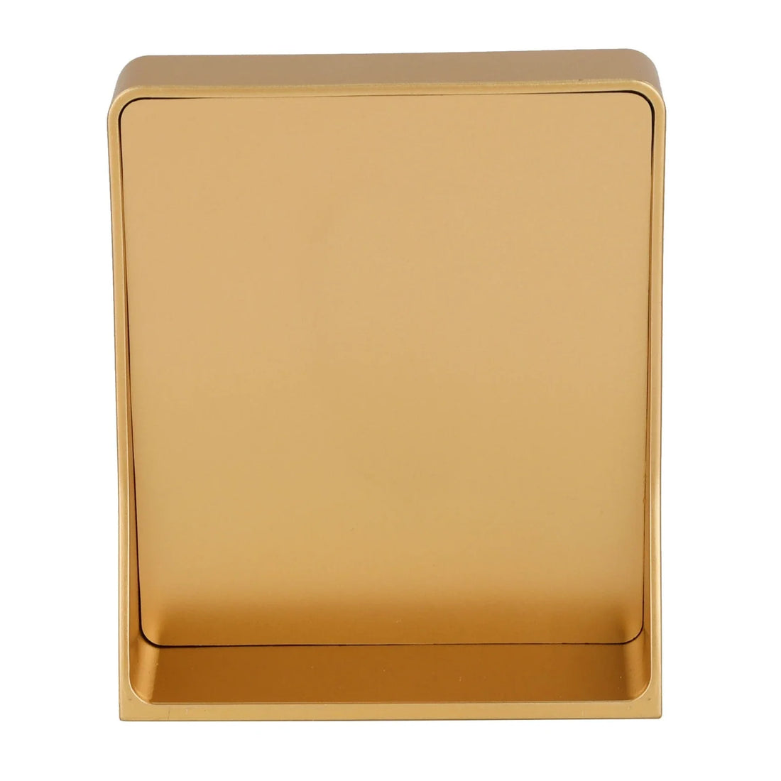 Ganesha Ji 24K Gold Foil Painting with Matte Gold Tabletop Frame, 3x4 Inches