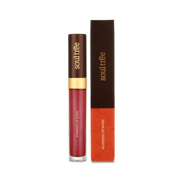 Soultree Ayurvedic Lip Gloss - Lush Berry
