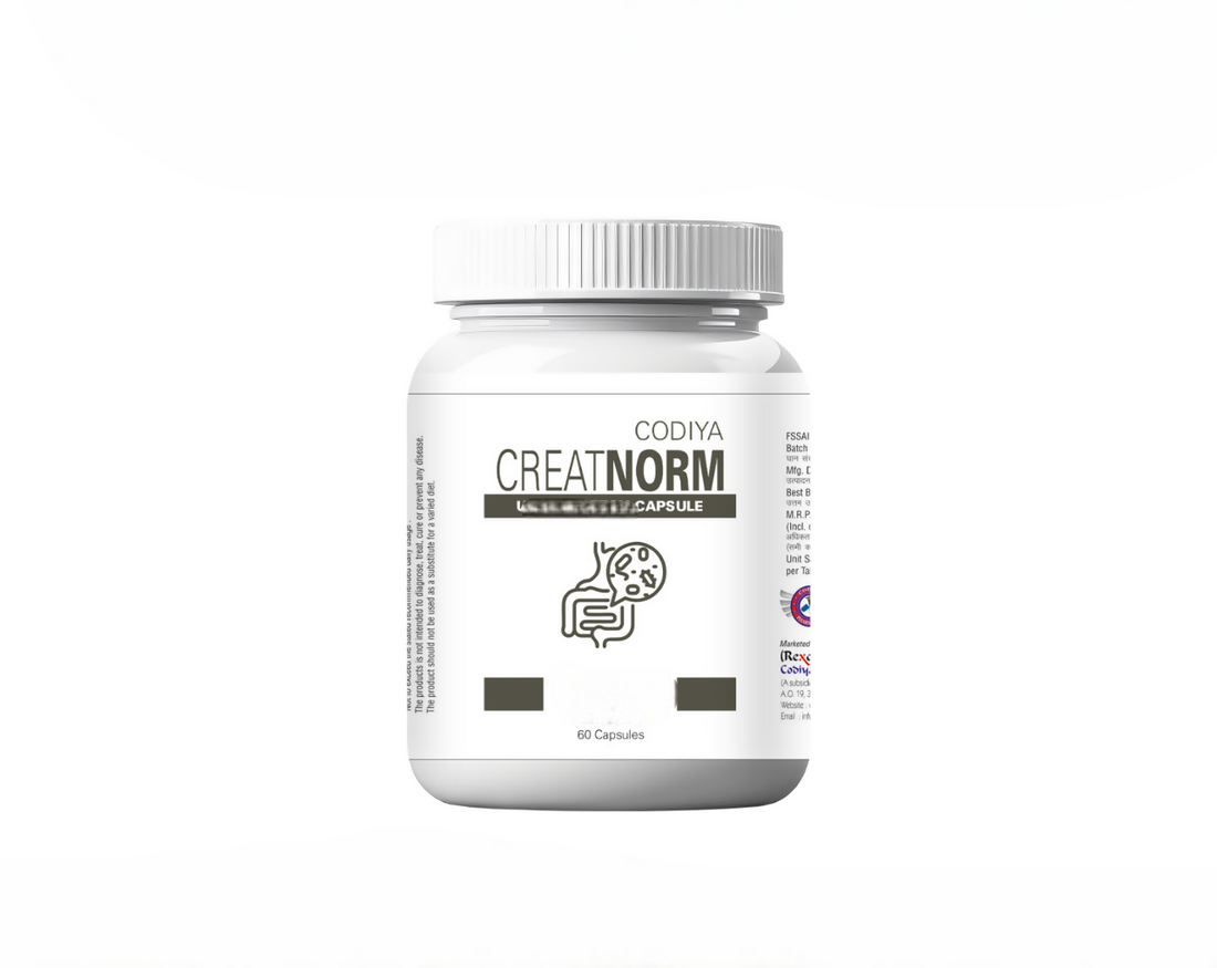 Uveda Naturals Creatnorm Capsules - 90 Billion Spores Probiotic & Prebiotic Formula